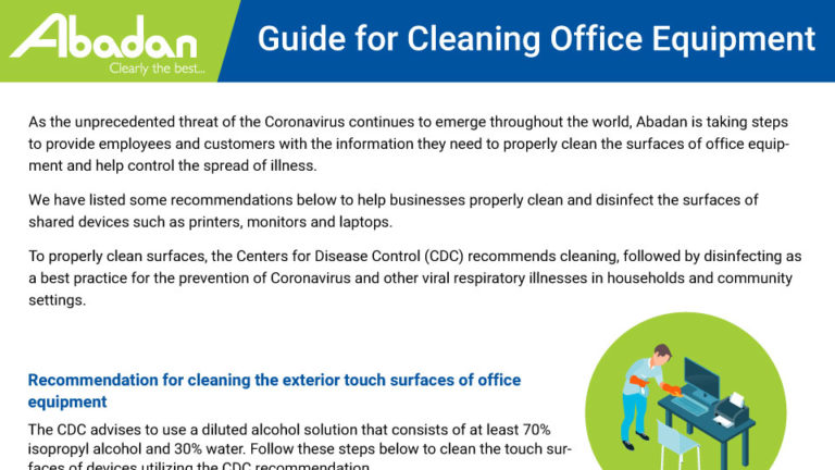 Read more about the article Abadan Guide for Cleaning Office Equipment